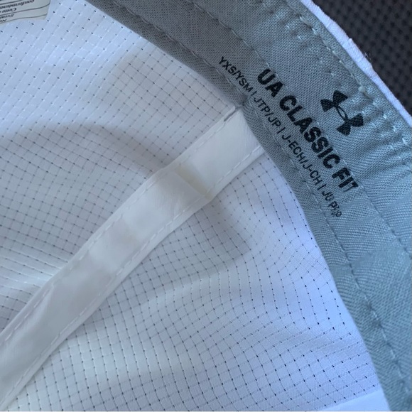 Never Worn Under Armour Official Tour 3.0 Golf Cap White w/ Navy, Size XS/S - Picture 5 of 7